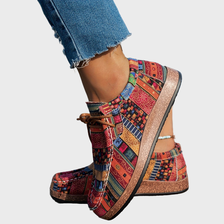 Цветни Boho Обувки