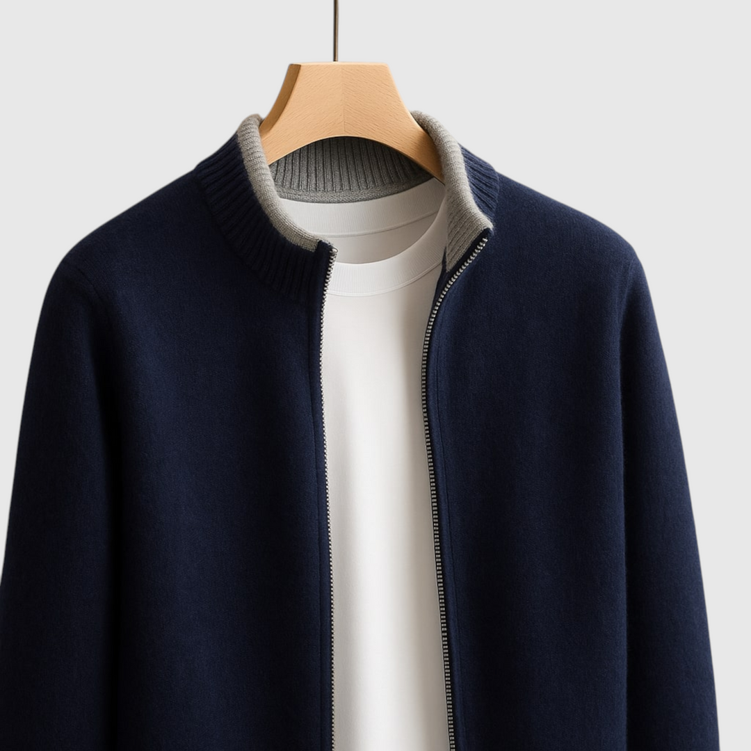 ВЕРОН | Премиум вълнено яке с цип