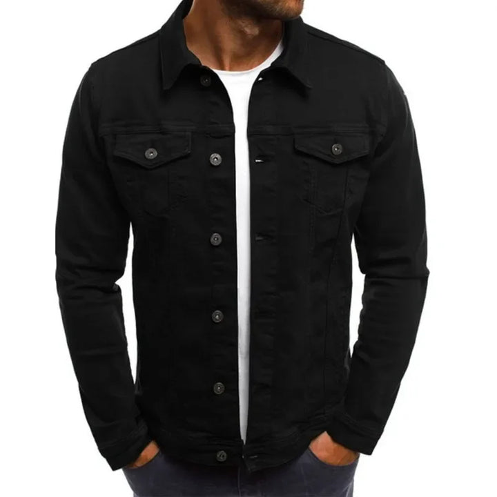 Denim jassen voor heren Katoen Vintage Klassieke trend Motor- en fietsherfstjas Heren Slanke stretch Casual jeans Cargojas Heren Winter