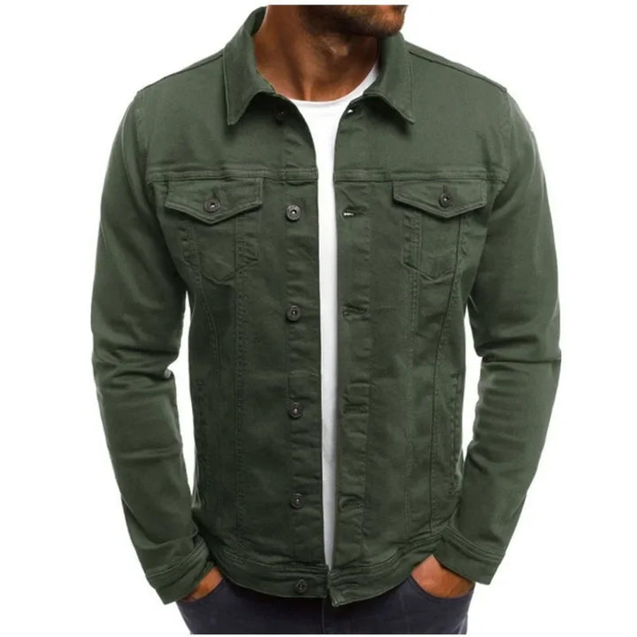 Denim jassen voor heren Katoen Vintage Klassieke trend Motor- en fietsherfstjas Heren Slanke stretch Casual jeans Cargojas Heren Winter