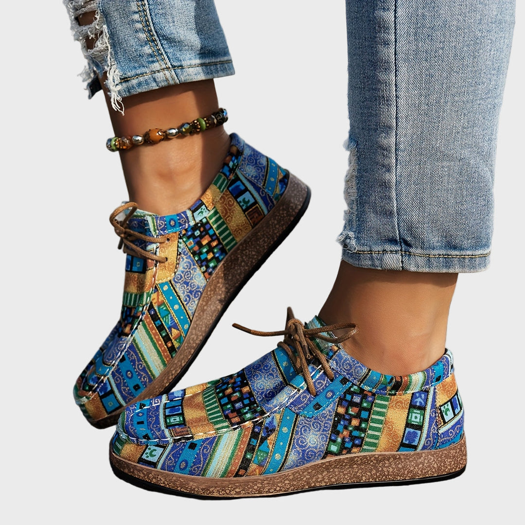 Цветни Boho Обувки