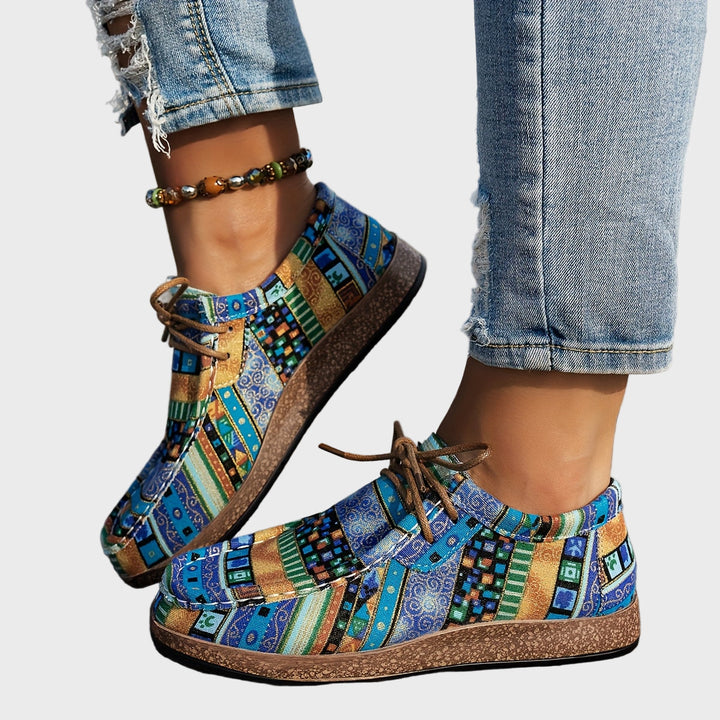 Цветни Boho Обувки