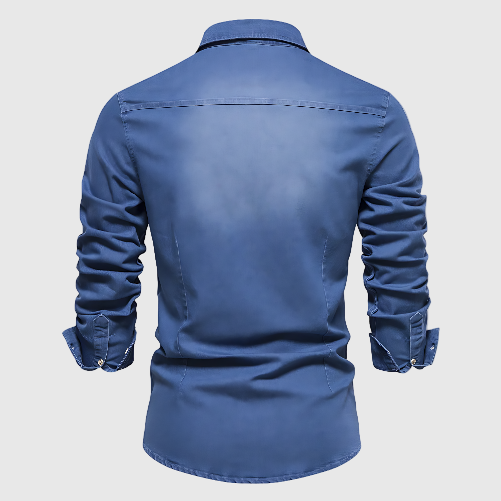 ДЖИМ – Памучна дънкова риза