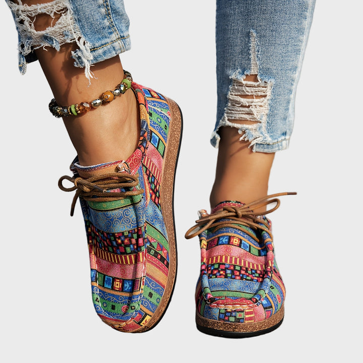 Цветни Boho Обувки