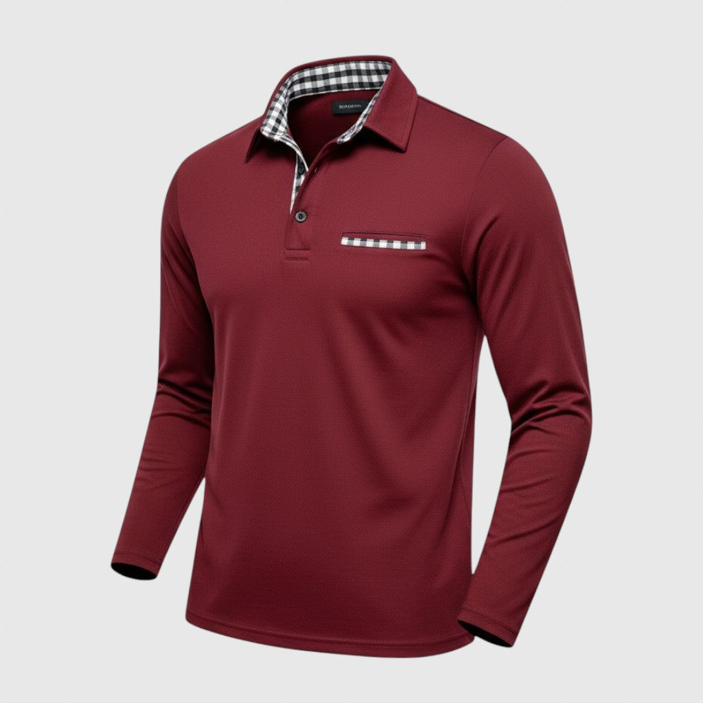 Иван - Поло риза с дълги ръкави