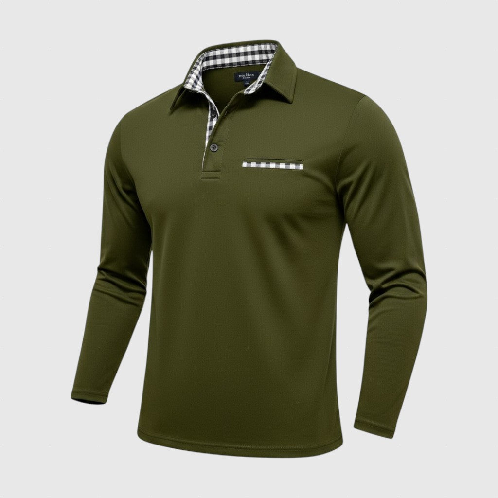 Иван - Поло риза с дълги ръкави