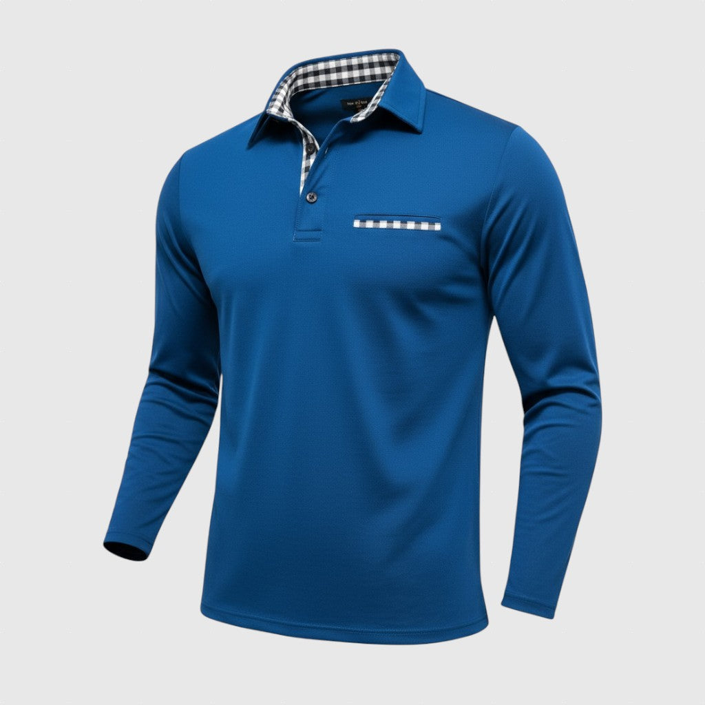 Иван - Поло риза с дълги ръкави