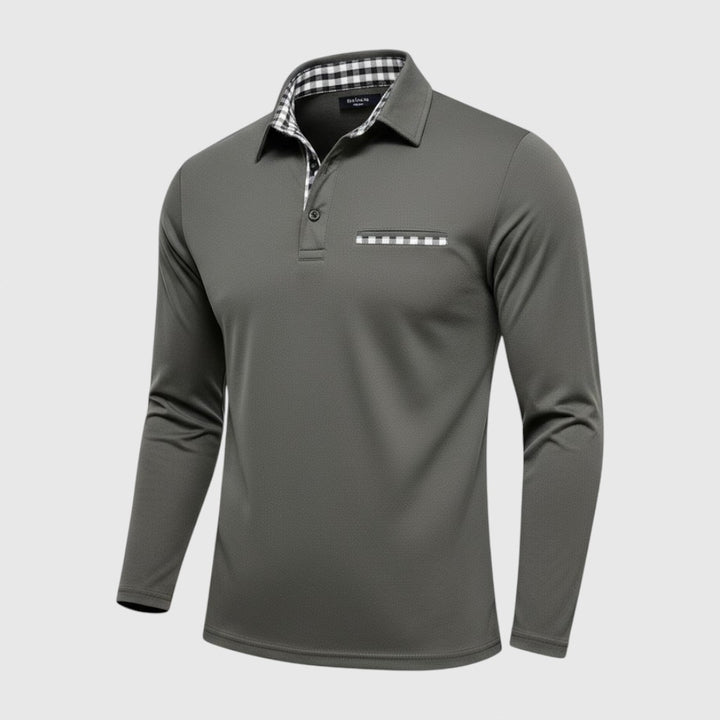 Иван - Поло риза с дълги ръкави