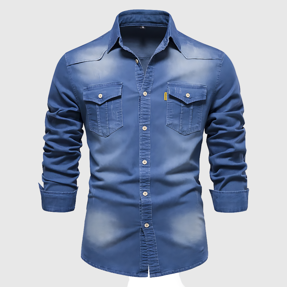 ДЖИМ – Памучна дънкова риза