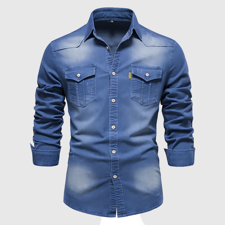 ДЖИМ – Памучна дънкова риза